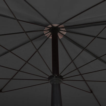 Garden Parasol | Anthracite | Polyester, Steel | Large |  Tiltable