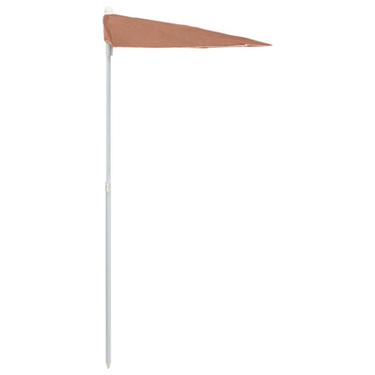 Garden Parasol | Terracotta | Fabric (100% polyester), Steel
