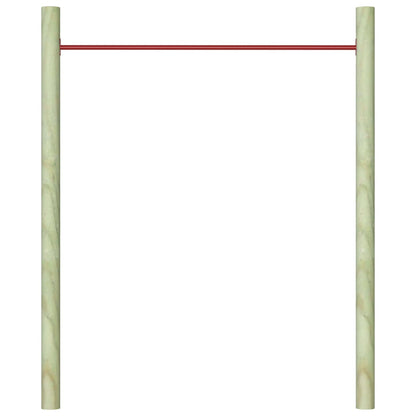 Turning Bar 125 cm Steel Red