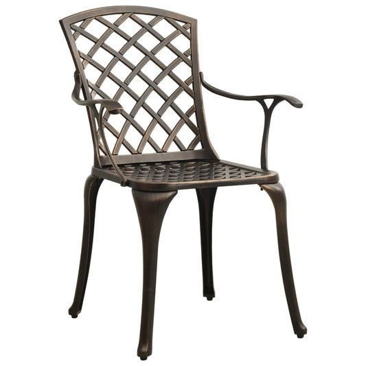 Bistro Set | Bronze | Cast aluminium | Medium | Durable | Bistro Set