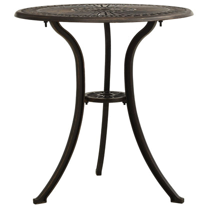 Bistro Set | Bronze | Cast aluminium | Medium | Durable | Bistro Set