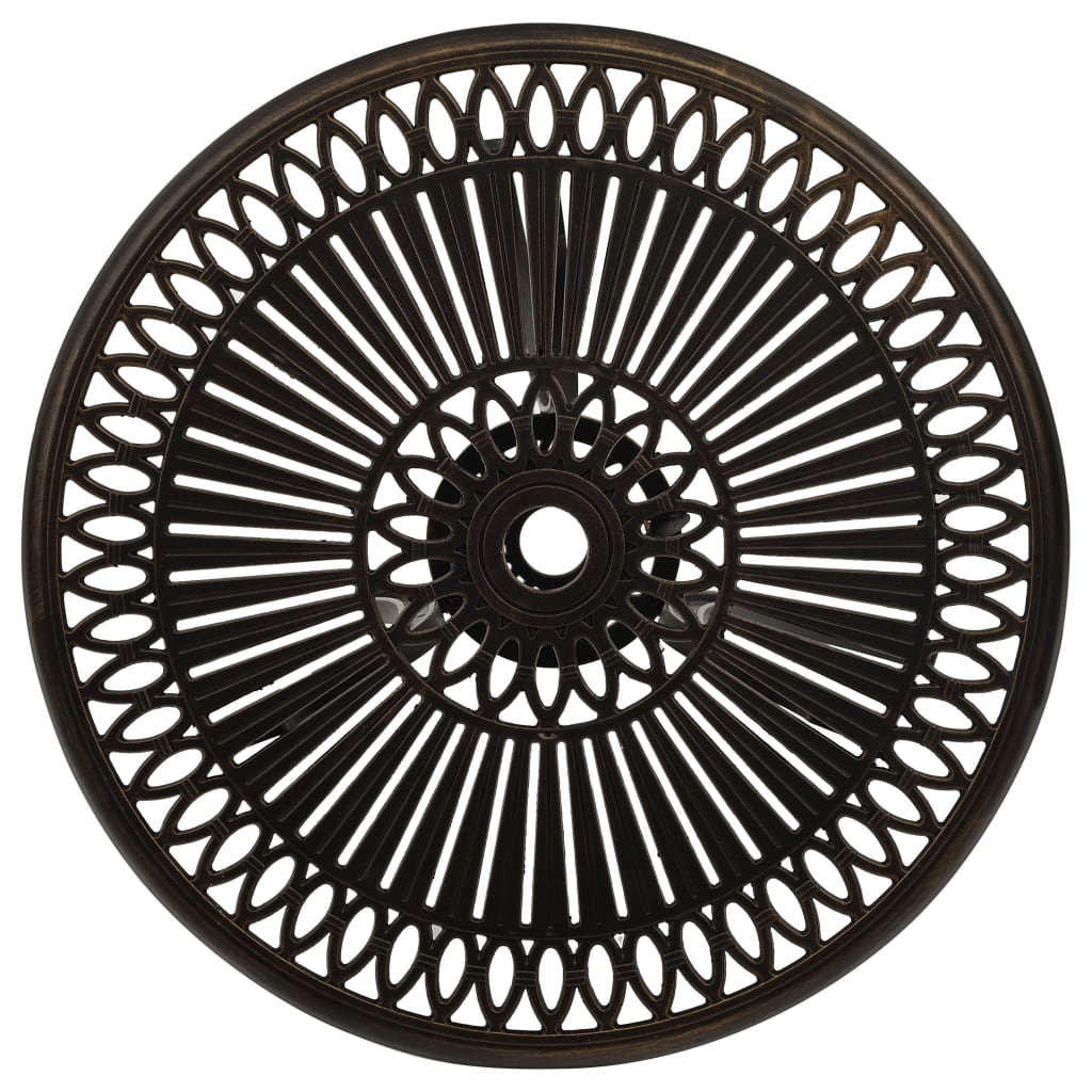 Bistro Set | Bronze | Cast aluminium | Medium | Durable | Bistro Set