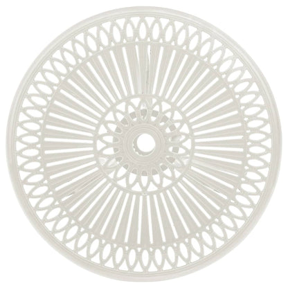 Bistro Set | White | Cast Aluminium | Small | Ergonomic | Bistro Set