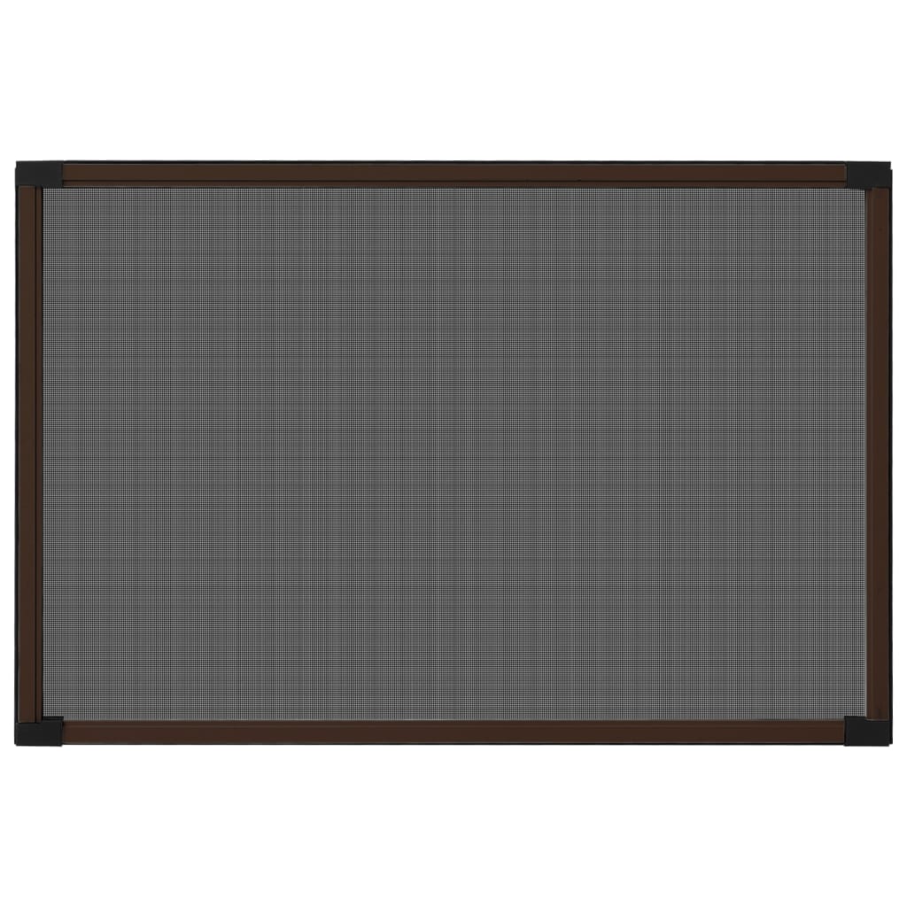 Extendable Insect Screen for Windows Brown