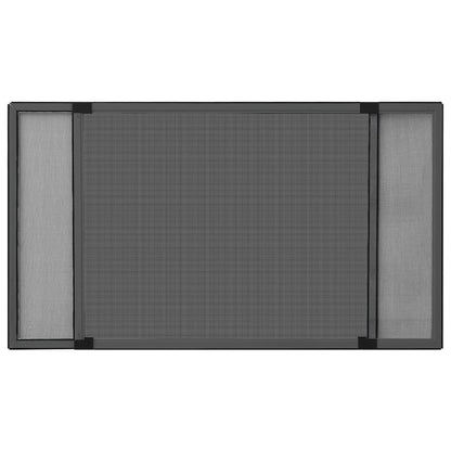 Extendable Insect Screen for Windows Anthracite (100-193)x75 cm