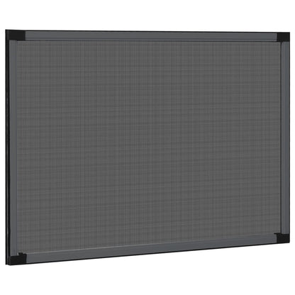 Extendable Insect Screen for Windows Anthracite (100-193)x75 cm