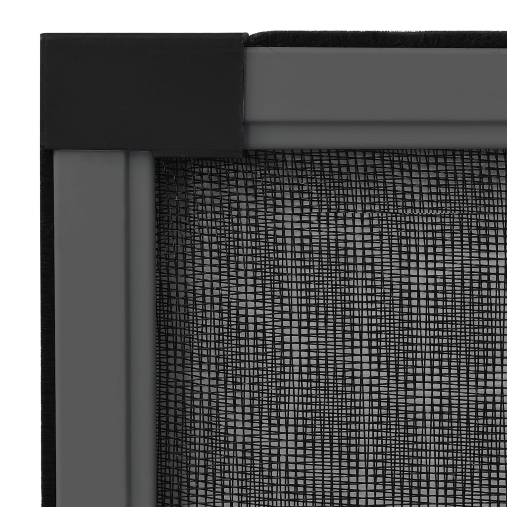 Extendable Insect Screen for Windows Anthracite (100-193)x75 cm
