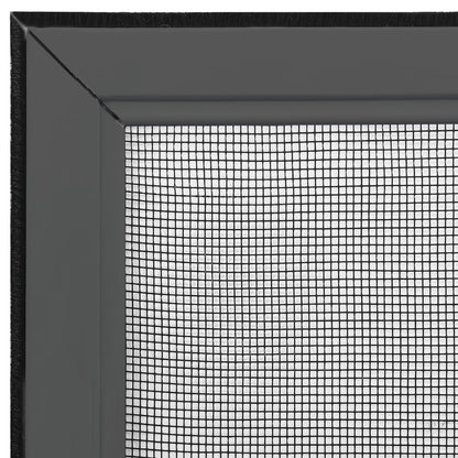 Extendable Insect Screen for Windows Anthracite (100-193)x75 cm