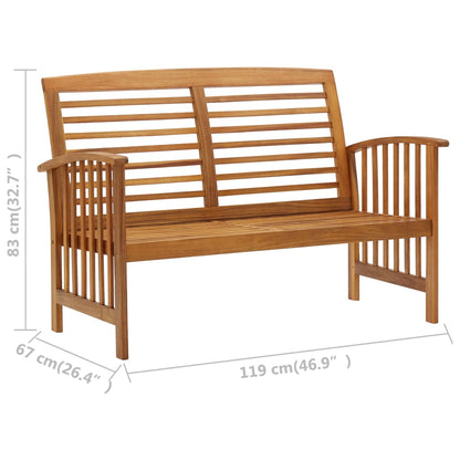 Garden Lounge Set | Natural Wood | Solid Acacia wood | Standard | Durable