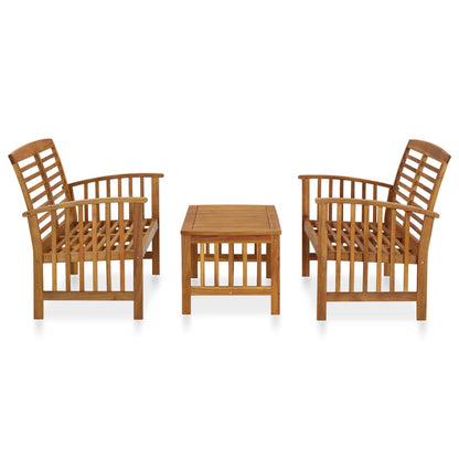 Garden Lounge Set | Acacia | Solid acacia wood | Medium | Durable