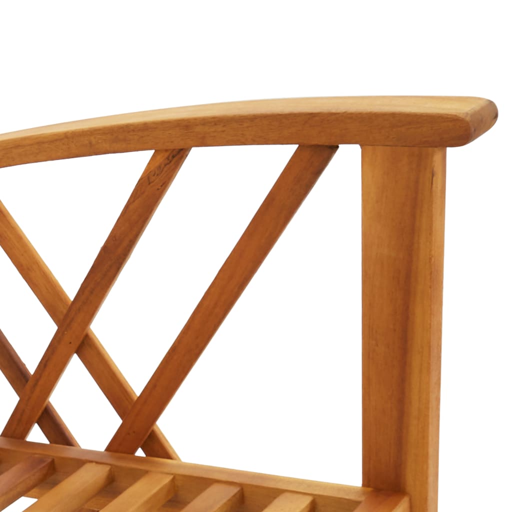 Garden Lounge Set | Brown | Solid acacia wood | Medium | Durable