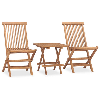 Outdoor Dining Set | Teak Brown | Well-sanded teak hardwood | Medium
