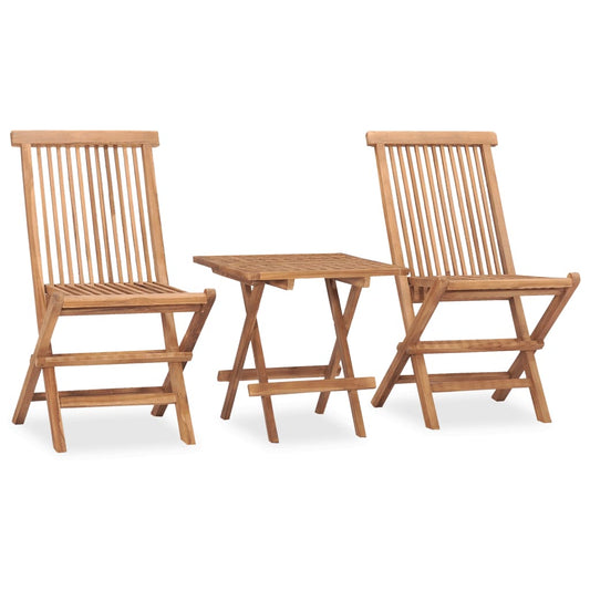 Outdoor Dining Set | Teak Brown | Well-sanded teak hardwood | Medium