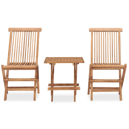 Outdoor Dining Set | Teak Brown | Well-sanded teak hardwood | Medium
