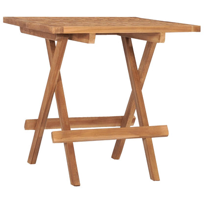Outdoor Dining Set | Teak Brown | Well-sanded teak hardwood | Medium
