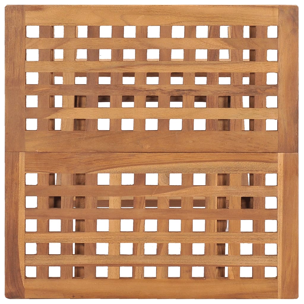 Outdoor Dining Set | Teak Brown | Well-sanded teak hardwood | Medium