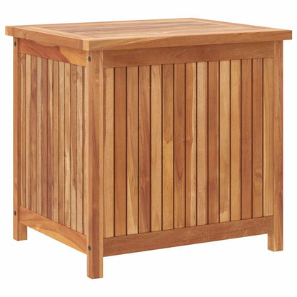 Garden Storage Box 60x50x58 cm Solid Teak Wood