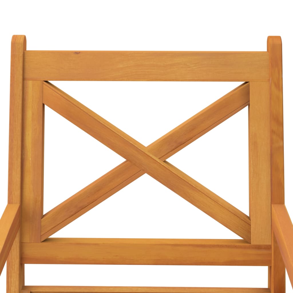 Garden Dining Set | Natural wood | Solid acacia wood | Medium | Durable