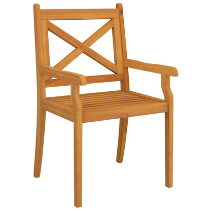 Garden Dining Set | Natural wood | Solid Acacia wood | Medium