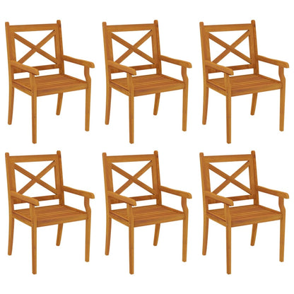 Garden Dining Set | Natural Wood | Solid acacia wood | Large | Durable