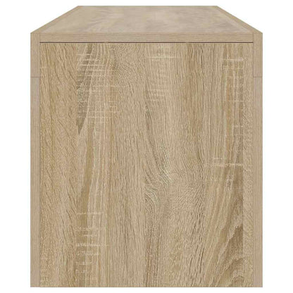 TV Cabinet with LED Lights Sonoma Oak 140x36,5x40 cm