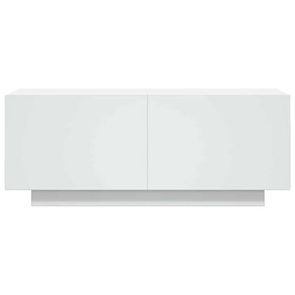 TV Cabinet White 100x35x40 cm Engineered Wood