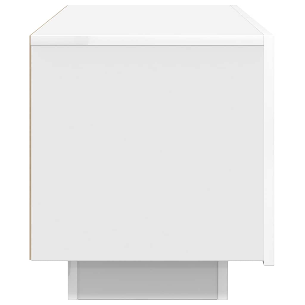 TV Cabinet White 100x35x40 cm Engineered Wood