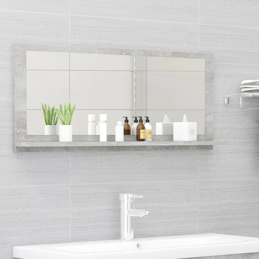 Mirror | Concrete grey | Engineered wood, acrylic | Large