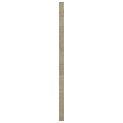 Bathroom Mirror Sonoma Oak 90x1.5x37 cm Engineered Wood