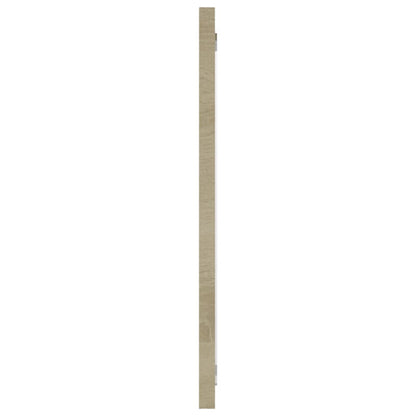 Bathroom Mirror Sonoma Oak 100x1.5x37 cm Engineered Wood
