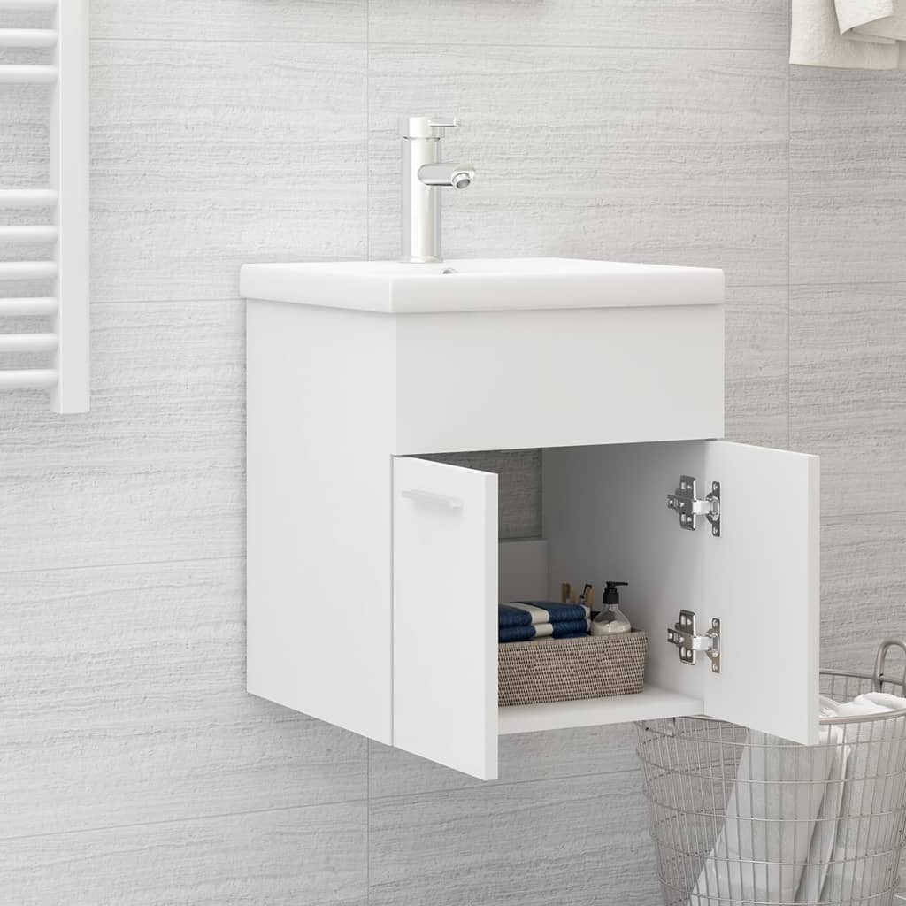 Sink Cabinet | White | Engineered wood | Standard | Sink Cabinet