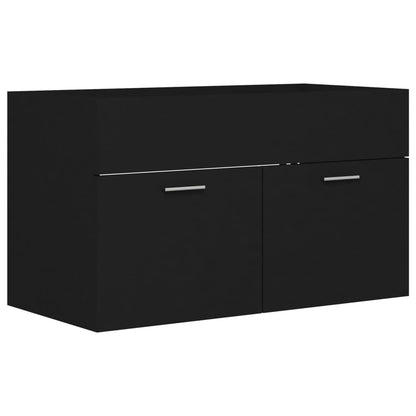 Sink Cabinet | Black | Engineered wood | Medium | Sink Cabinet