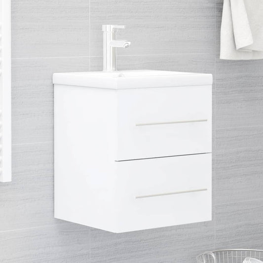 Sink Cabinet | White | Engineered wood | 41x38.5x48 cm | Sink Cabinet