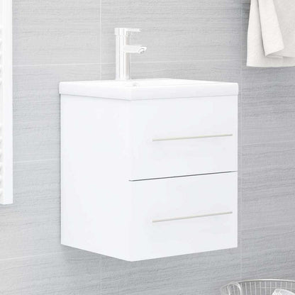 804683 vidaXL Sink Cabinet White 41x38,5x48 cm Engineered Wood
