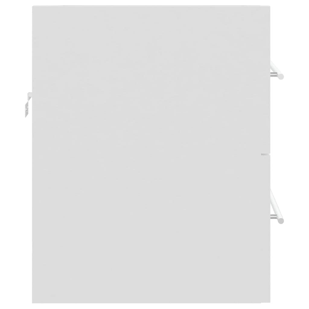 Sink Cabinet White 60x38.5x48 cm Engineered Wood