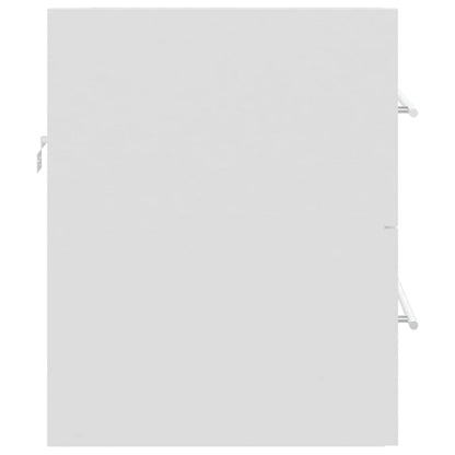 Sink Cabinet White 60x38.5x48 cm Engineered Wood