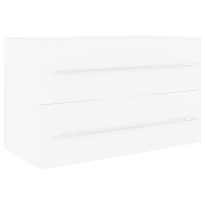 Sink Cabinet | White | Engineered wood | 80 x 38.5 x 48 cm | Sink Cabinet