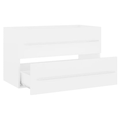 Sink Cabinet | White | Engineered wood | 80 x 38.5 x 48 cm | Sink Cabinet