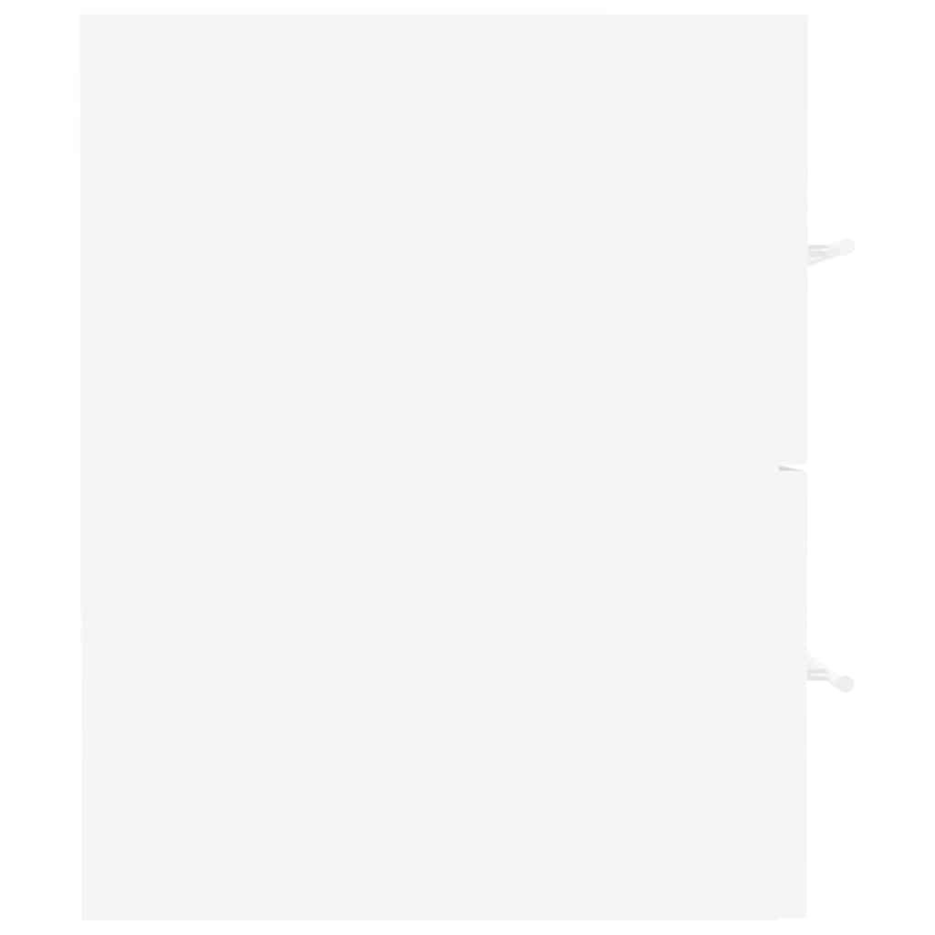 804701 vidaXL Sink Cabinet White 80x38,5x48 cm Engineered Wood