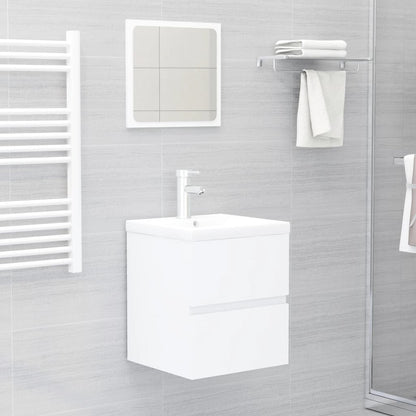 Sink Cabinet | White | Engineered wood | Sink Cabinet | Rectangular
