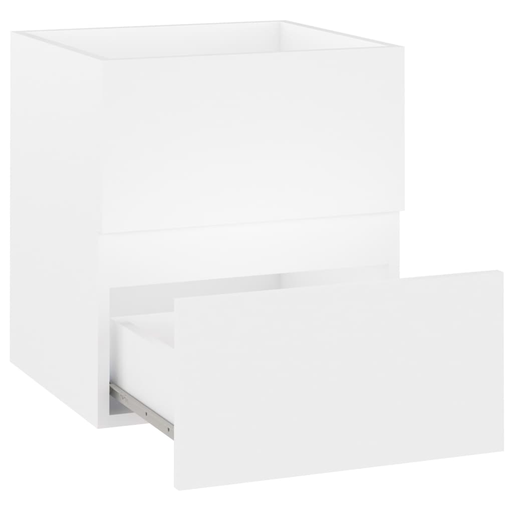 Sink Cabinet | White | Engineered wood | Sink Cabinet | Rectangular