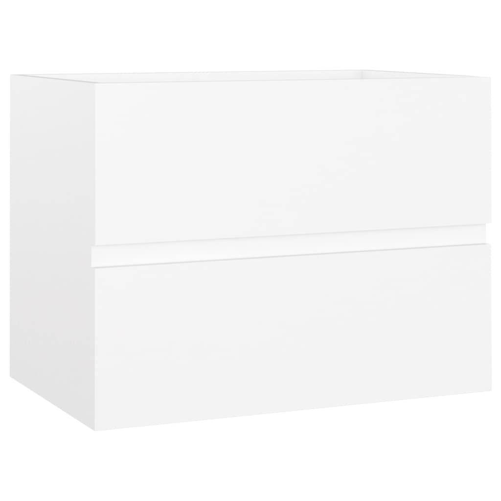 Sink Cabinet | White | Engineered wood | Medium | Sink Cabinet