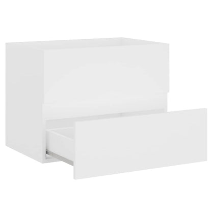 804737 vidaXL Sink Cabinet White 60x38,5x45 cm Engineered Wood