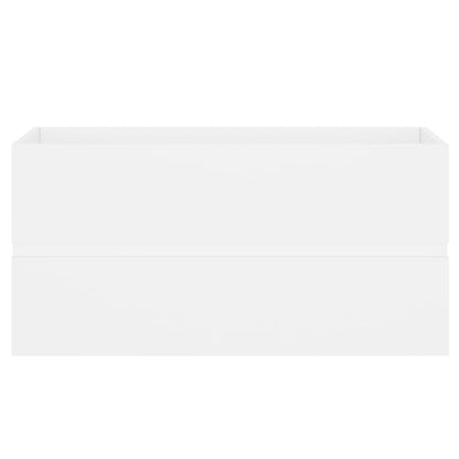 Sink Cabinet | White | Engineered Wood | 90x38.5x45 cm | Sink Cabinet