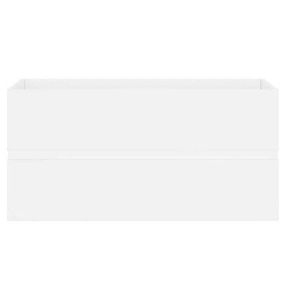 804755 vidaXL Sink Cabinet White 90x38,5x45 cm Engineered Wood