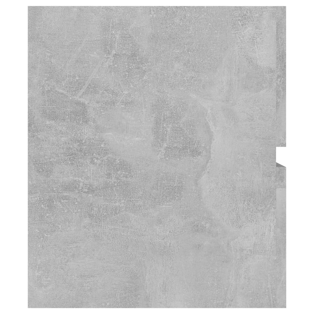 Sink Cabinet | Concrete grey | Engineered wood | 90 x 38.5 x 45 cm