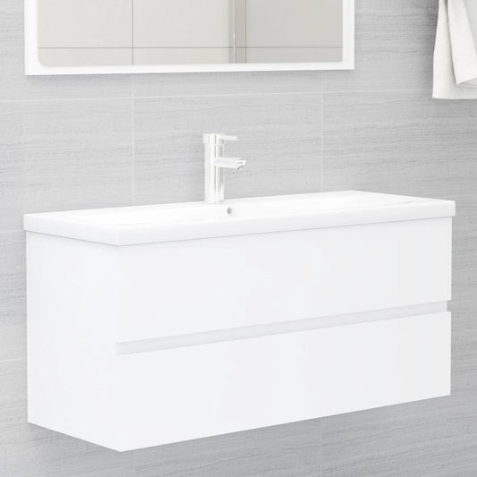 Sink Cabinet | White | Engineered wood | Medium | Sink Cabinet