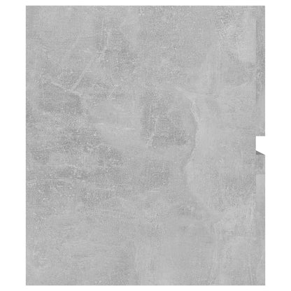 Sink Cabinet | Concrete grey | Engineered wood | 100x38.5x45 cm