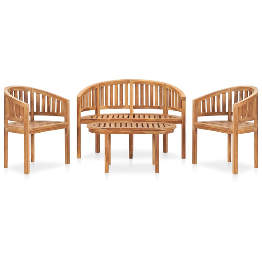 Garden Lounge Set | Teak | Fine sanded teak hardwood | Standard | Durable