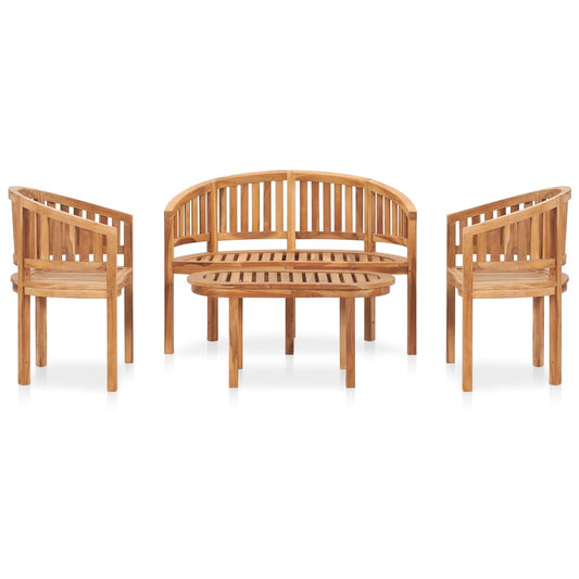 Garden Lounge Set | Teak | Fine sanded teak hardwood | Standard | Durable